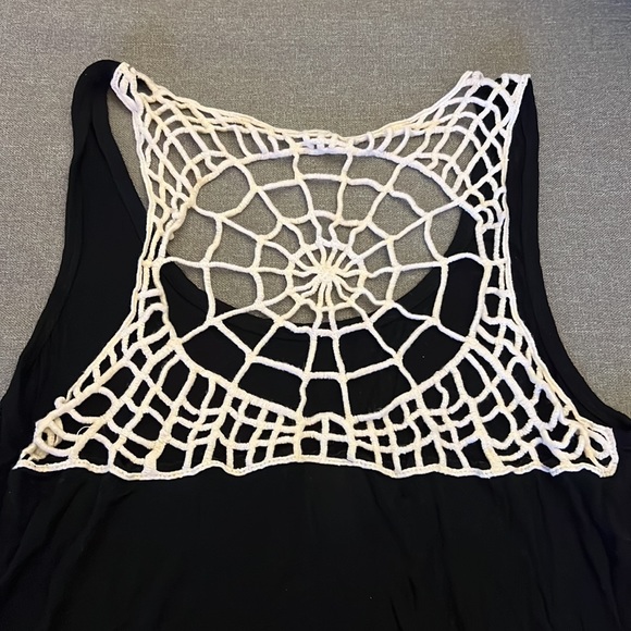 “I Lit The Black Flame Candle” Hocus Pocus Tank Top - Picture 4 of 5